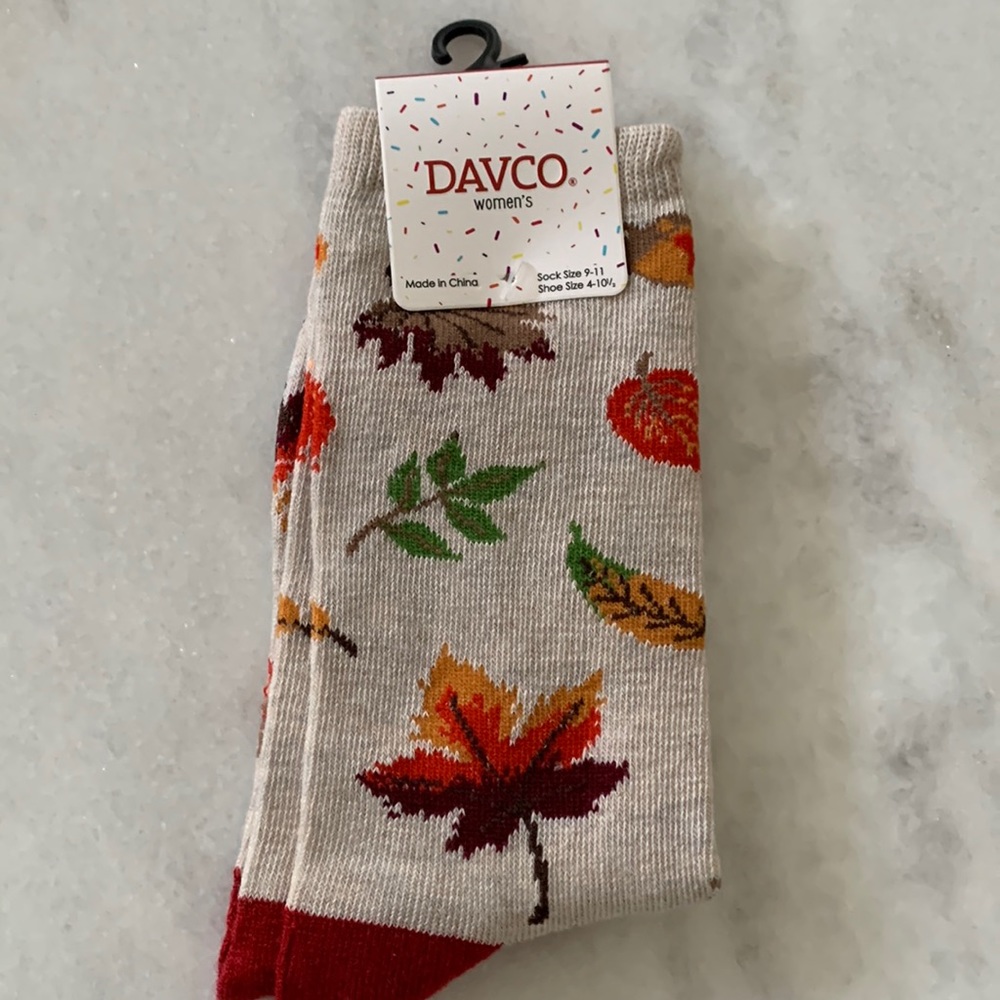 Fall autumn socks!
